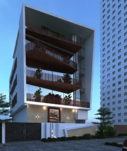 Corporate bulding Elevation