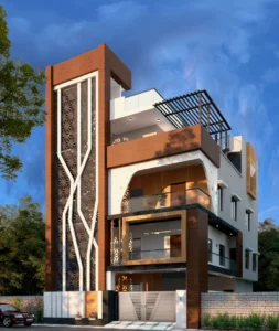 triplex house design