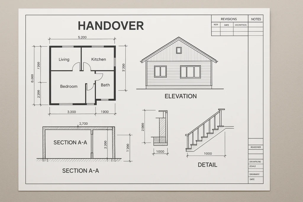 Detailed Drawing Handover